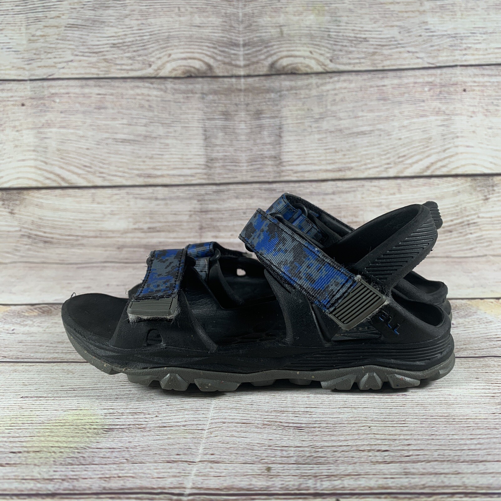 Sandali Merrell Hydro Drift blu mimetici acqua escursionismo avventura bambini 11 EU 29