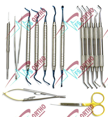 Dental Surgery Kit Mushroom Bone Graft Sinus Lift Tunneling Vista Set CE
