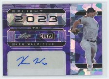 2022 Leaf Metal Signed Proof Ken Waldichuk Auto 1/1