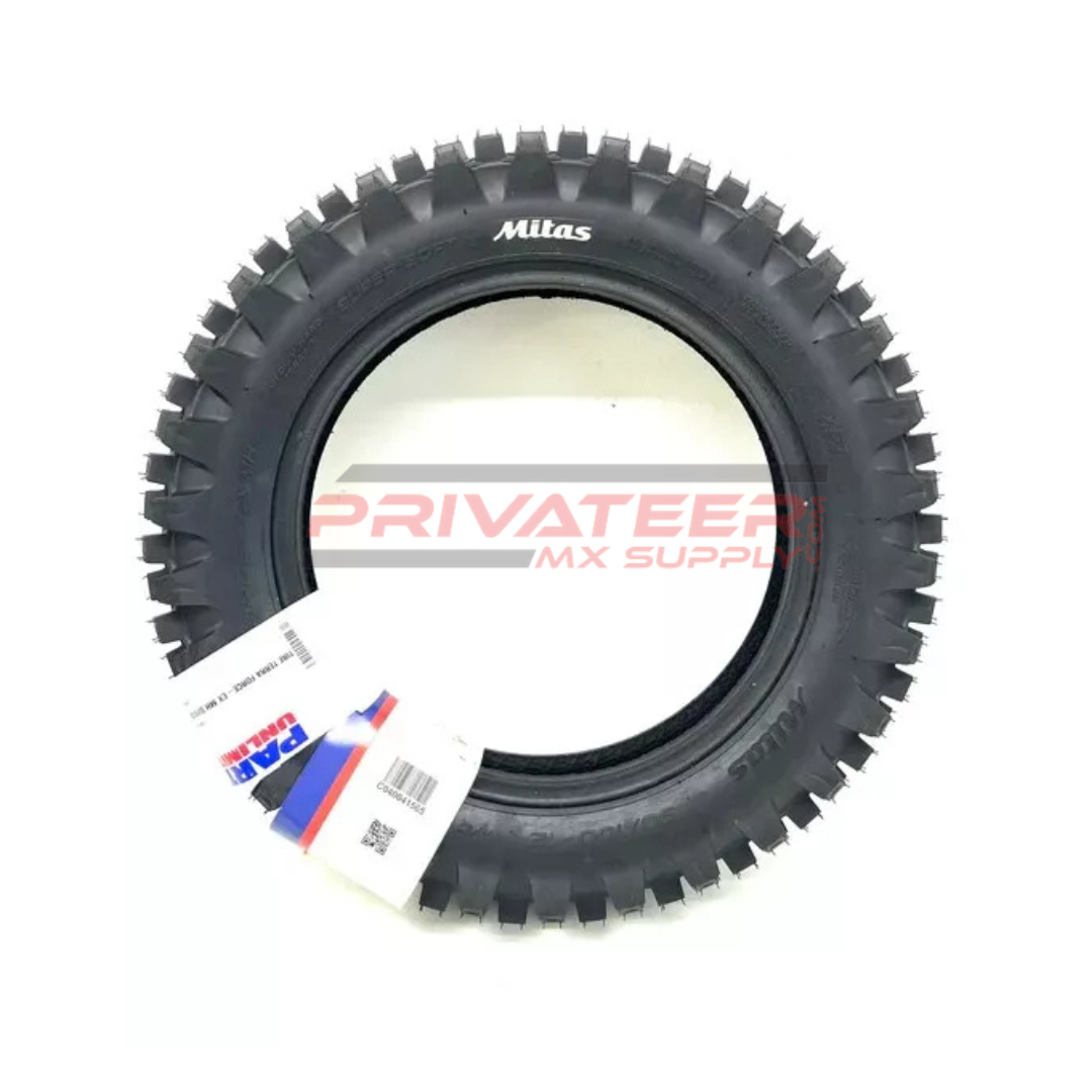 MITAS Terra Force EX MH Super Soft Fatty REAR Tire 90/100-12