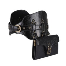 Steampunk Fanny Pack Women Retro Travel Purse Motorcycle Bag Fashion Hip Bag