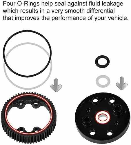 Differentialkoffer / Spindspule für RC 1/10 Traxxas Rustler Slash Stampede 2WD - Bild 7 von 21