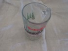 Vintage 1989 Budweiser Clydesdales Christmas Holiday Glass Mug — photo 3