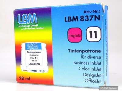 LBM LBM837N Tintenpatrone Magenta für diverse Business Color InkJet DesignJet
