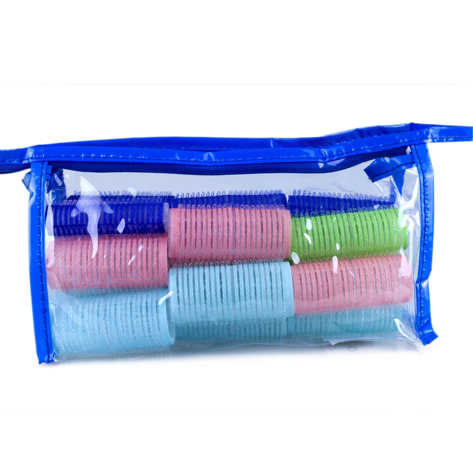 24 HAFTWICKLER Lockenwickler m.TASCHE WICKLER Friseurbedarf LOCKEN Haar Ø15-28mm - Bild 3 von 4