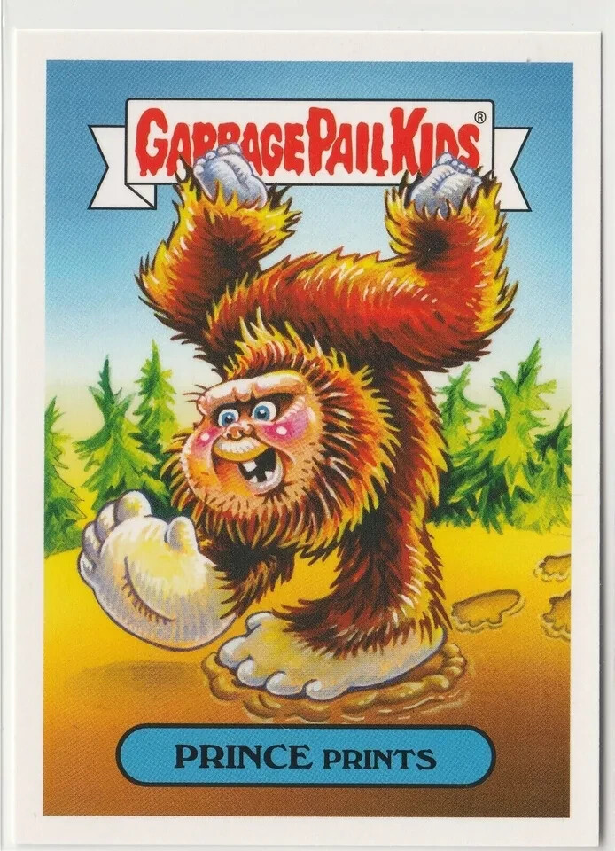 Prince Prints #10b Garbage Pail Kids GPK 2018 Horror-ible Series