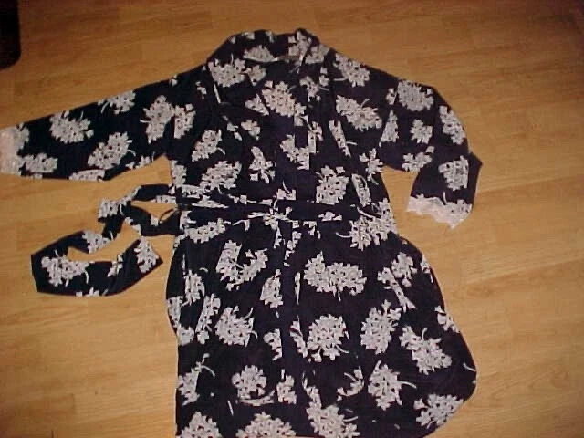 CHRISTIAN DIOR Saks Fifth Avenue   ROBE STYLE WRAP ou KIMONO   CEINTURE   SOIE
