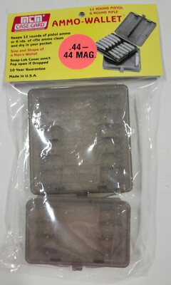MTM W12B-44-41 MTM CASE-GARD  HANDGUN AMMO WALLET - 44 SPECIAL 44 MAG + - NEW