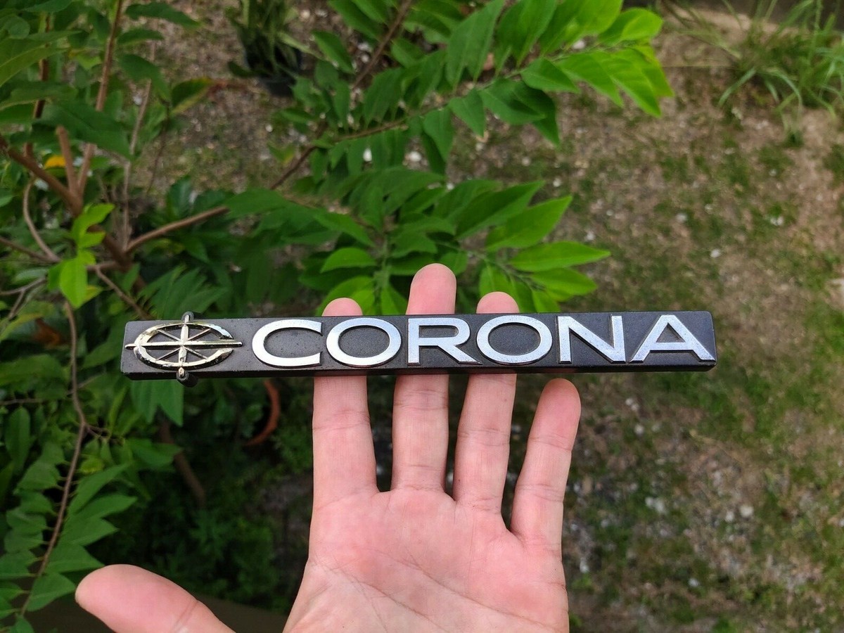 Toyota Corona ST170 AT170 Front Grille Emblem Badge OEM 1987-89 PN
