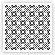 Pattern 1 Stencil - Choose a Size - Laser-Cut Reusable Plastic