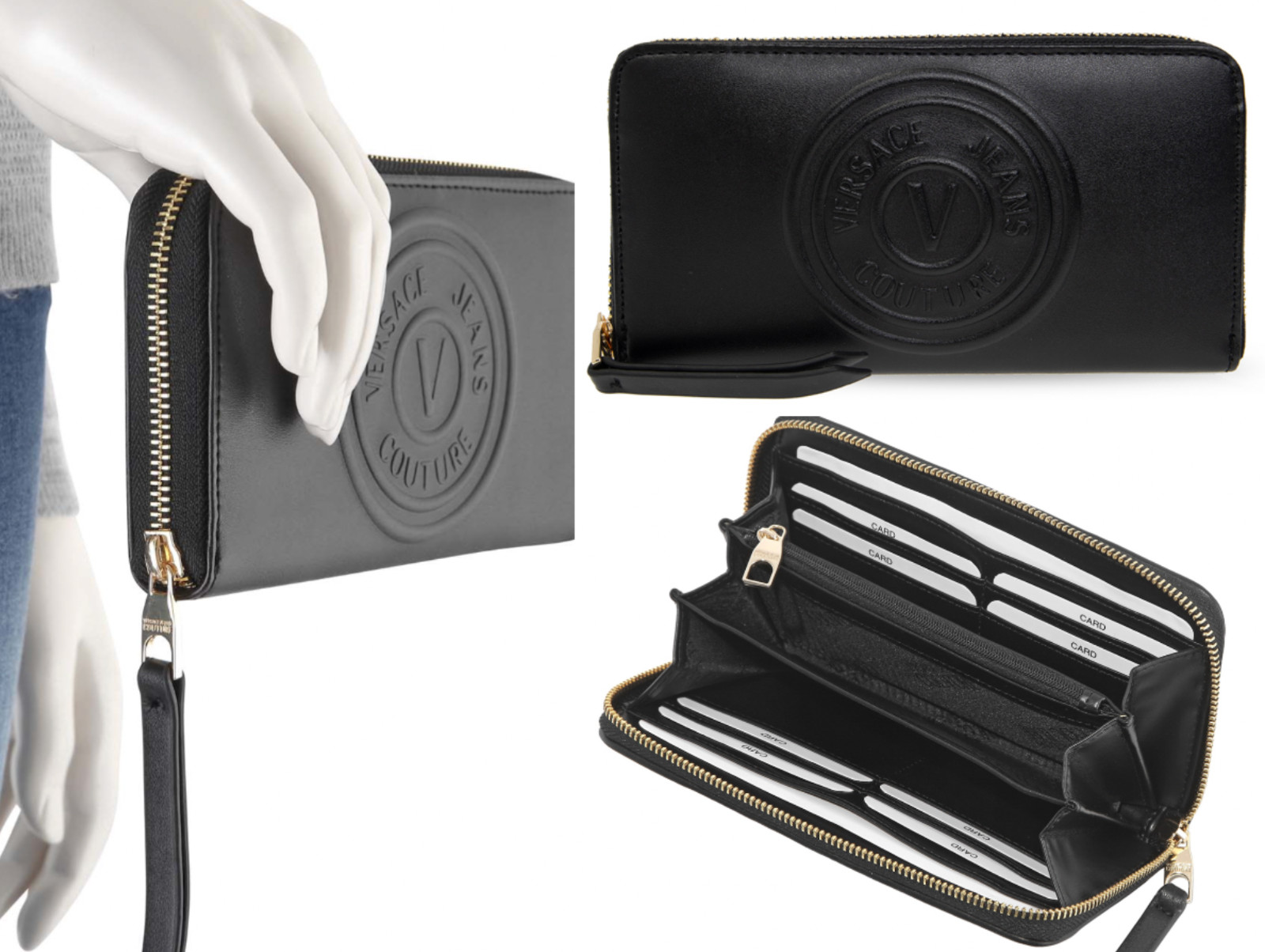 Versace Jeans Couture Wallet Bag Vegan