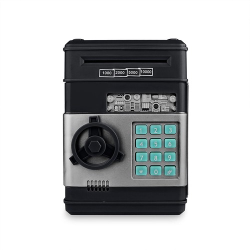 Kinder Spardose Tresor Safe Elektronisch Geldautomat ATM Passwort Sparbüchse DHL - Bild 18 von 19