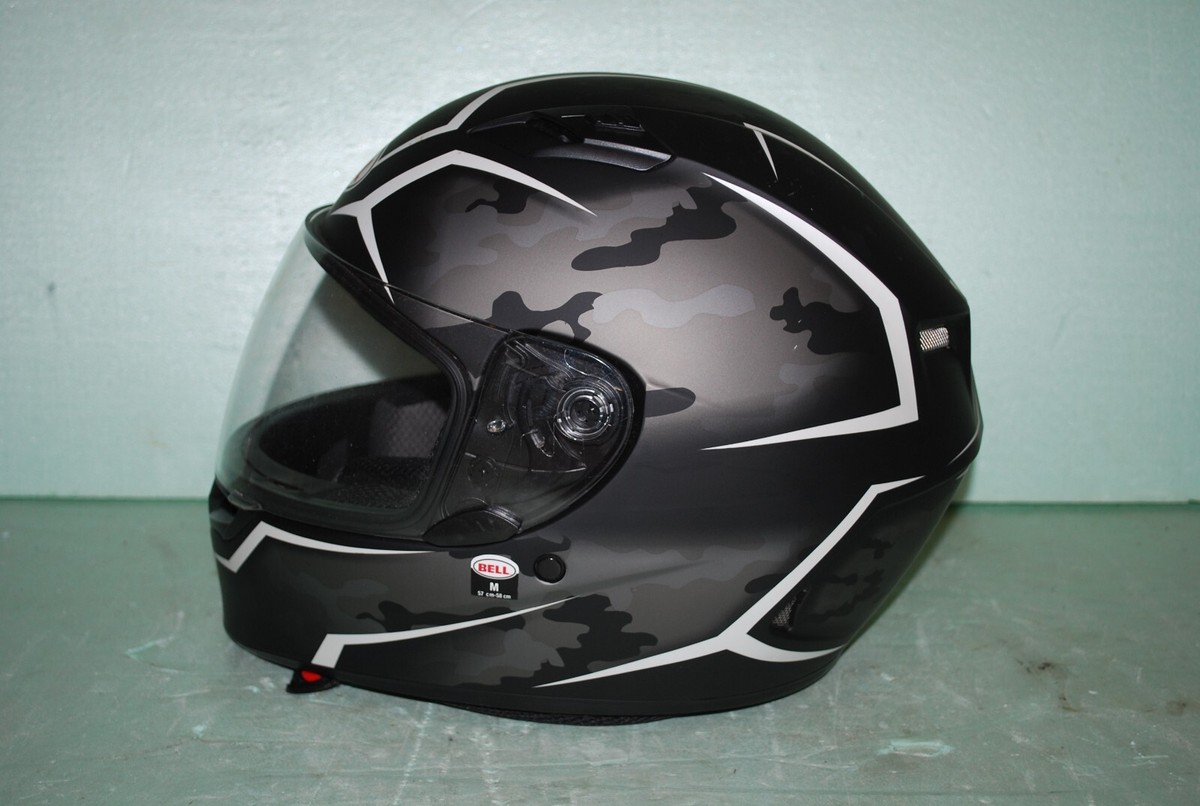BELL QUALIFIER STEALTH CAMO MATTE BLACK SIZE M | eBay