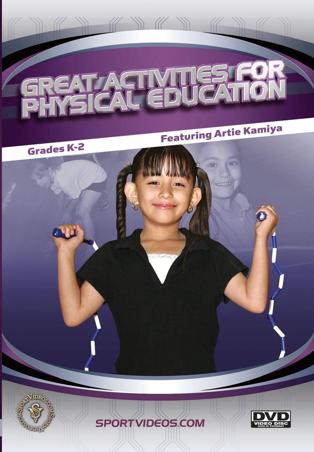 Great Activities for Physical Education: Grades K-2 (DVD) Artie Kamiya