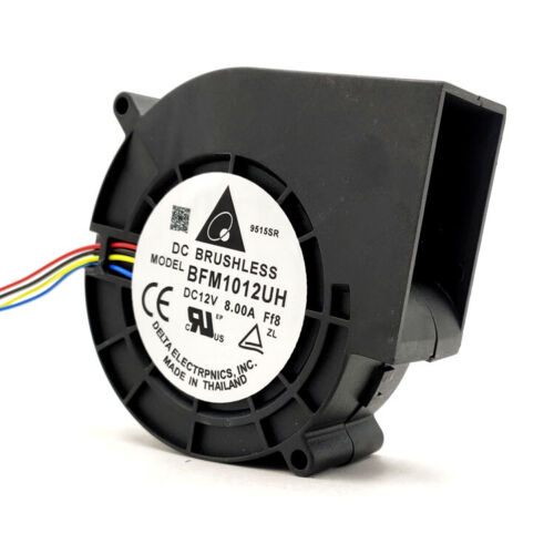 1pc Delta BFM1012UH 12V 8.00A 9733 4-wire Violent Turbo Blower Cooling Fan - Picture 2 of 5