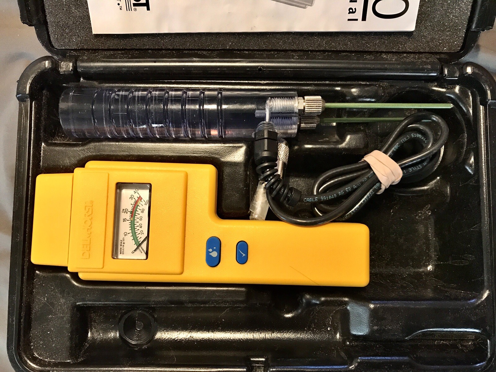 Delmhorst BD10 Moisture Meter With Case eBay