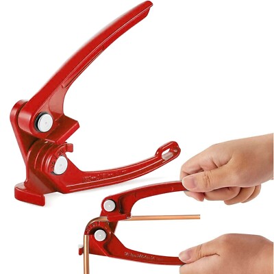 Copper Tube Bender 0-120 Degree Tubing Pipe Bender Tool For 1/4'' 5/16'' 3/8''