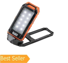 Klein Tools 56403 LED Light, Rechargeable Flashlight / Worklight with Kickstand
