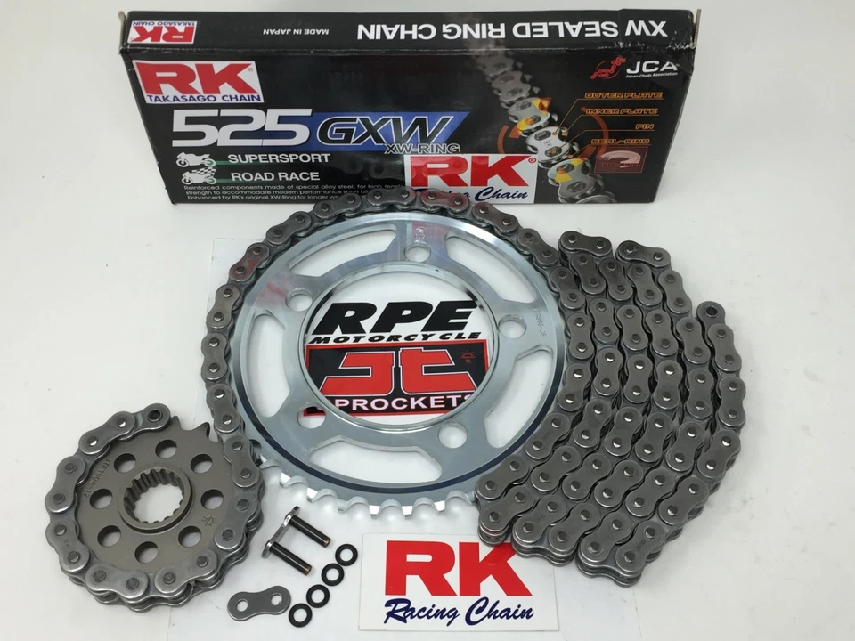 KTM 990 SMR SM-R 2010-14 RK GXW525 XW-Ring Cadena y Piñones Kit SM R Foto 3 de 4