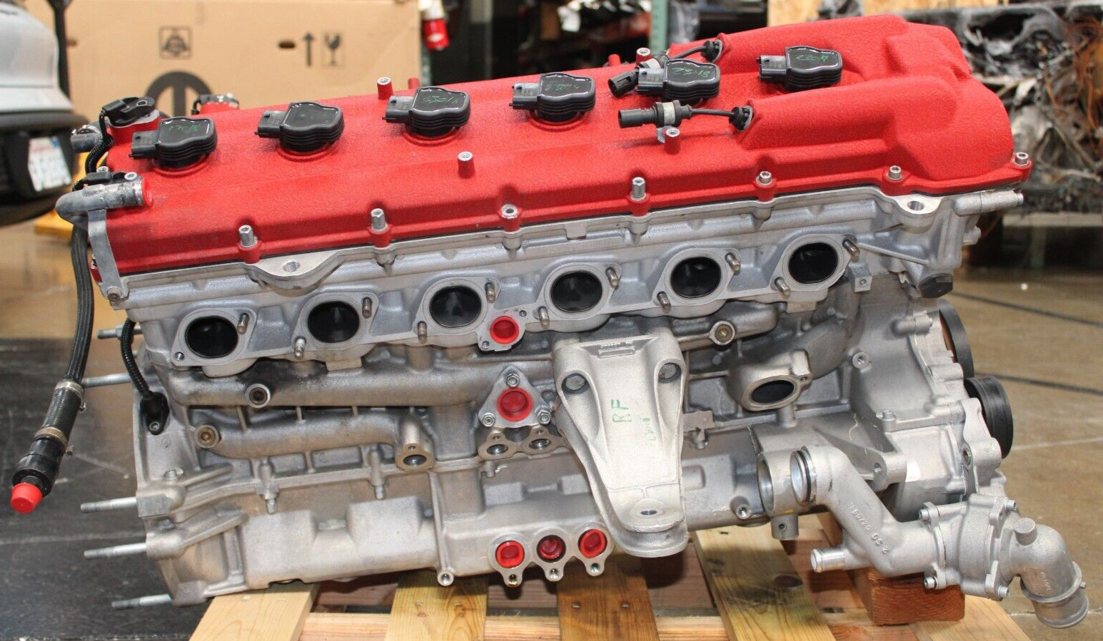Ferrari 599 GTB, Engine / Motor, Long Block, Used