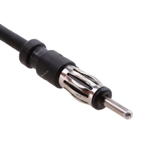 Black Car AM FM Radio Aerial Antenna Extension Cord 35cm Universal - Imagen 7 de 8