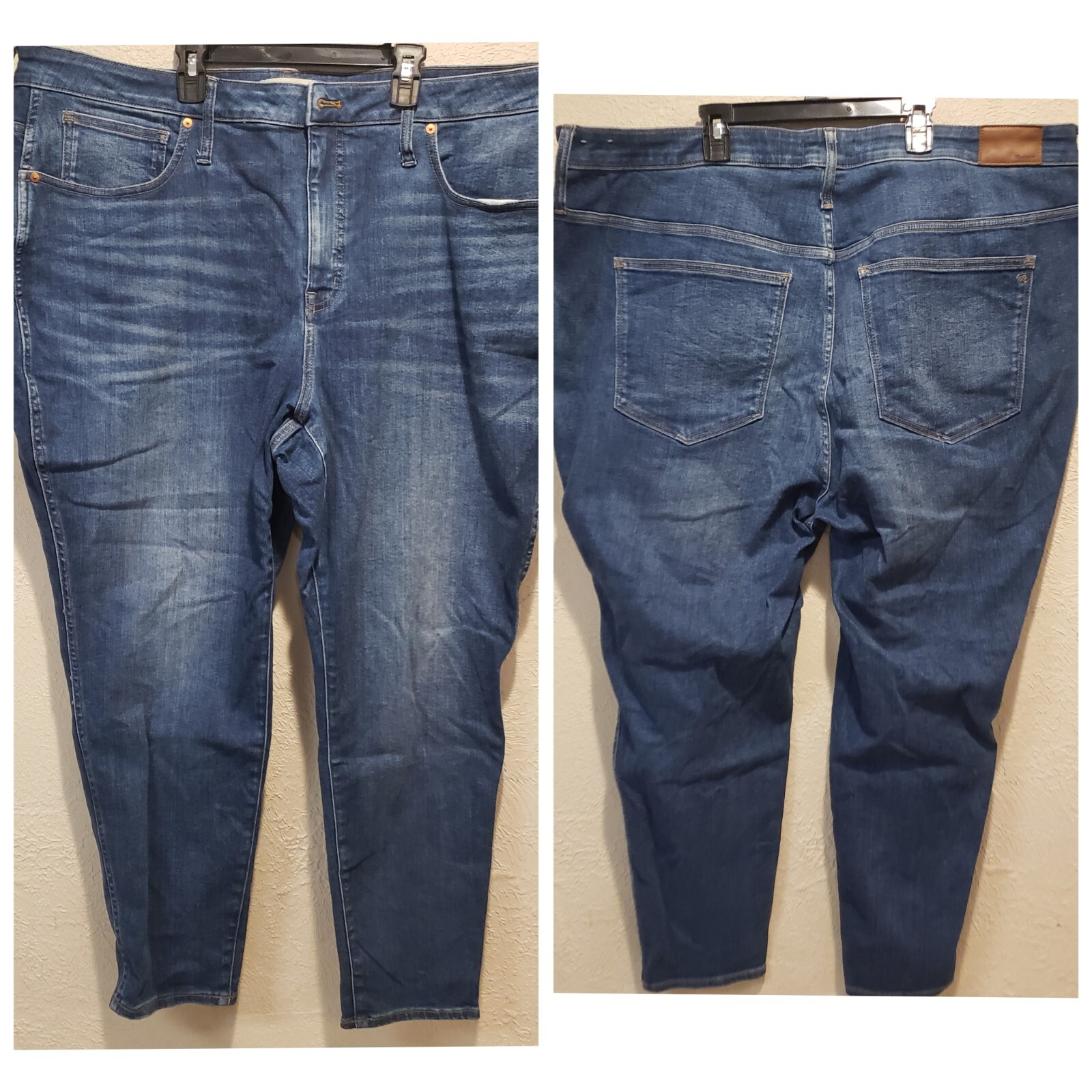 Madewell Curvy High-Rise Skinny Jeans Moreaux Wash Size 26W