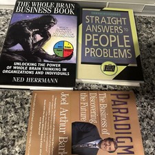 Lot 3 Book The Whole Brain Business Paradigms...