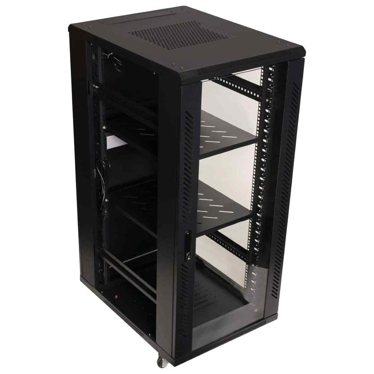 27RU 800mm Deep X 600mm Wide Network Rack / Server Cabinet | eBay Australia