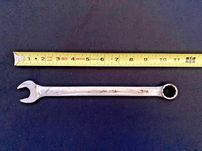 Snap-On SOEX24 USA 3/4'' inch Patent Pending Combination Wrench. Retails $50