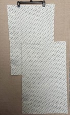 Set Of 2 Vintage Ralph Lauren White Blue Calico Floral Print New Pillowcases