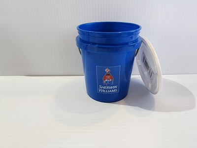 #ad Sherwin Williams Mini Bucket With Lid HTF $15.99