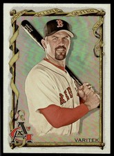 Jason Varitek 2023 Topps Allen & Ginter #311 Silver Portrait Red Sox Baseball