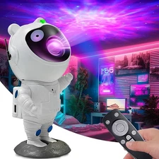 LED Astronaut Night Light Lamp Starry Galaxy Projector Nebula Star w/Remote Gift