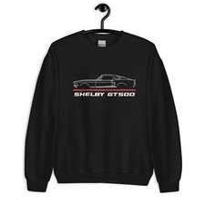 Premium Sweatshirt For Mustang Shelby GT500 Fastback 1967 Car Owners Gift