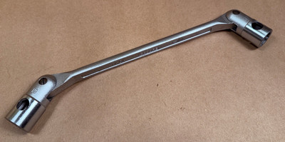Gedore No 34 Metric Swivel Head Socket Double End Wrench 17mm 19mm 12pt Germany