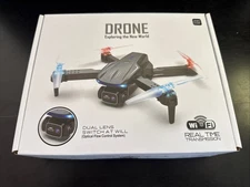 NASETO DRONE Dual Lens CAMERA KIDS ADULTS FOLDABLE HD FPV MINI DRONE