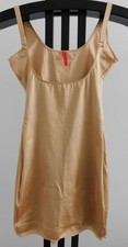 Spanx Open Bust Full Slip Shapewear Dress Women's Size M Nude Beige