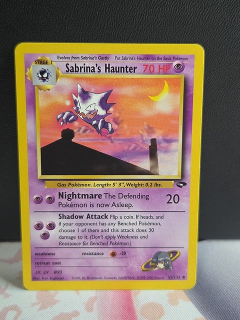 Sabrina's Haunter #55 (Gym Challenge (2000))