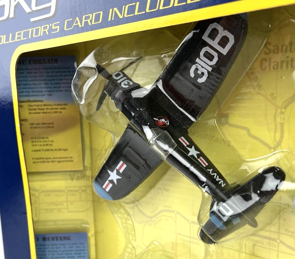 New Motor Max Sky Wings Lockheed Martin 1:100 Diecast Planes 4-Pack 76344 - Image 2 of 4