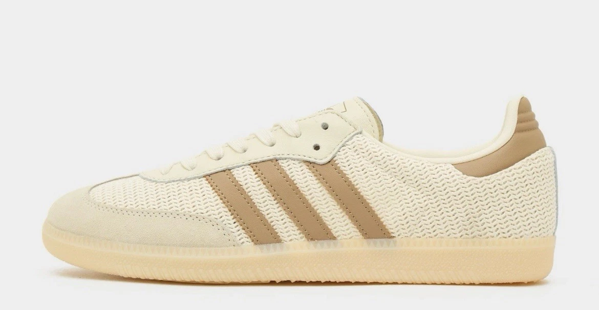 Adidas Originals Samba OG Cream White/Cardboard Trainers-ALL SIZES-JI3185