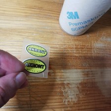 Akront rim vinyl wheels decal X2 vinyl stickers stickers ステッ