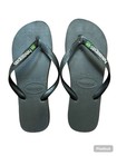 Black Havaianas Brazil Logo Flip-flops  Size 11 — photo 1