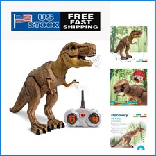 Interactive Remote Control T-Rex Dinosaur - Realistic Walking and Roaring Action
