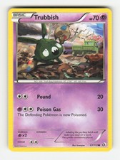 Trubbish 67/113 Common Legendary Treasures Pokemon Moderately Played on eBay