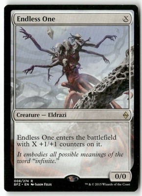 Endless One 8 Rare Battle for Zendikar Magic: The Gathering Near Mint