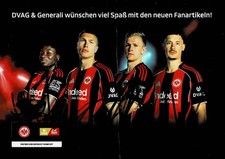 EINTRACHT FRANKFURT 2025/26-Mannschaftskarte 25/26-R&Uuml;CKSEITE signiert-siehe Scan