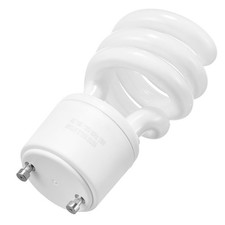 4-Pack CFL Light Bulbs, 13W Compact Fluorescent Spiral Bulbs with 2700K Warm Lig