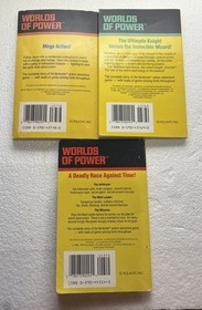 SET 3x RARE WORLDS OF POWER WIZARDS & WARRIORS BLASTER MASTER INFILTRATOR NES