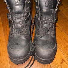 Black timberland pro steel toe