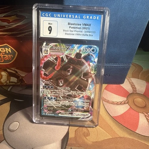 Blastoise VMAX SWSH103 Sword & Shield Promo Holo CGC 9